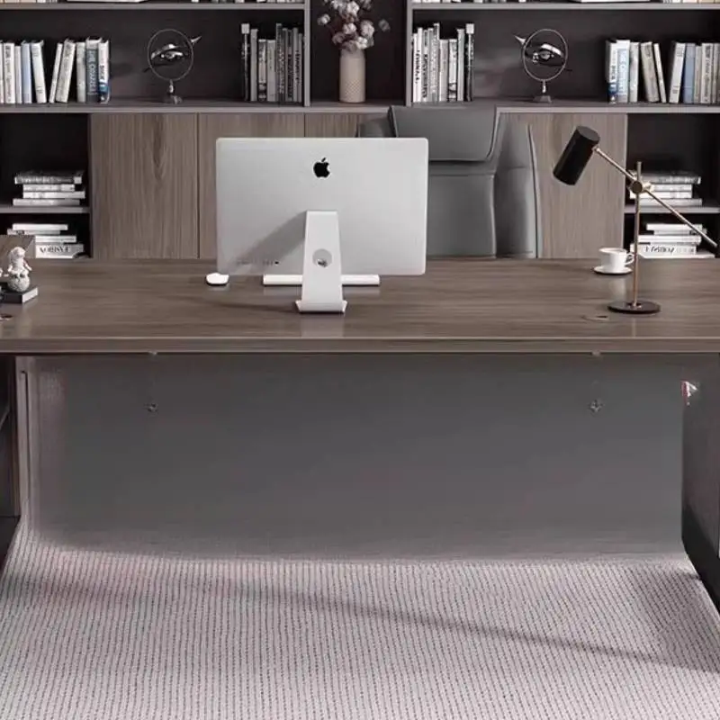 قوي مصمم مكتب تنفيذي مدير الخشب أدراج فاخرة مكتب الكمبيوتر دراسة الحديثة ميسا Escritorio طاولة محطة العمل