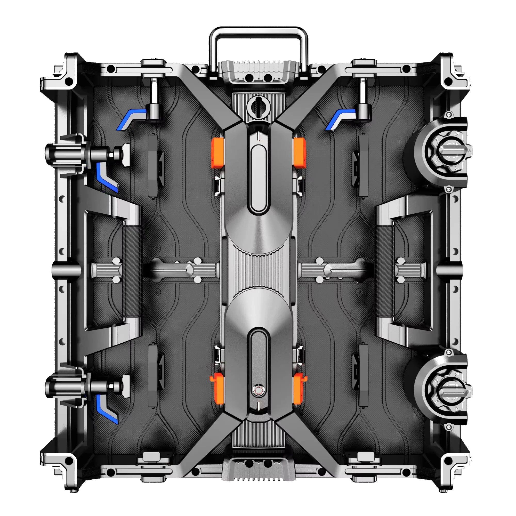 

Custommade Rental LED Display Cabinet – Die-Cast Aluminum Frame, Fast Locking System, Front & Rear Maintenance for P3.91/