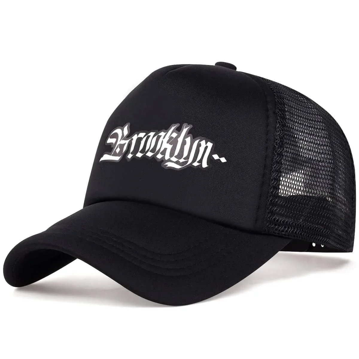 Бейсбольные сетчатые кепки унисекс Brooklyn с буквенным принтом, весна-лето, уличные регулируемые повседневные шапки, солнцезащитная шляпа, спортивная кепка