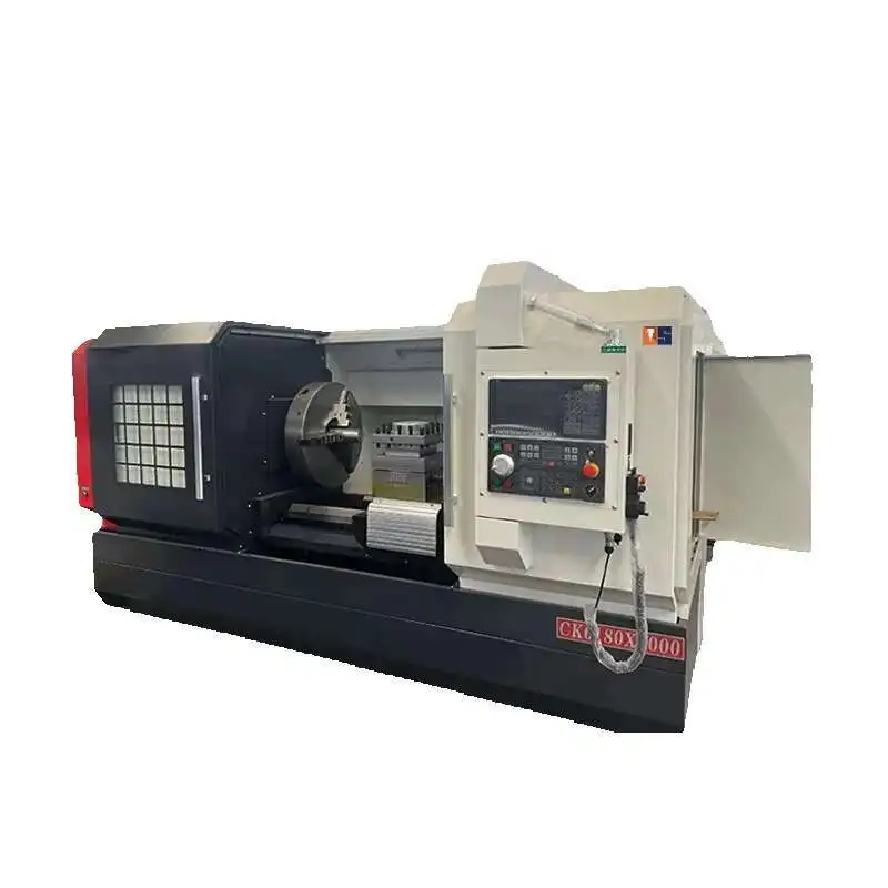 الشركات المصنعة الصينية Ck6180 مخرطة CNC أفقية عالية الدقة