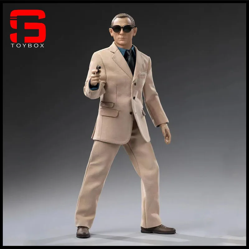 

Toy center CEN-M19 1/6 Scale Male Agent Khaki Suit Set Clothes Model Fit 12'' Soldier Action Figure Body Dolls