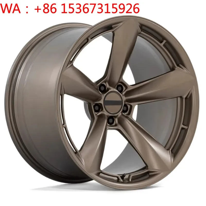 

18-22 Inch 5 Spokes Polish Chrome Custom Forged Wheel Rims 5X120 5X114.3 5X112 PCD Modified Passenger Wheels