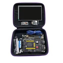 Multi-function FPGA Learning Kit,FPGA Development Board for CycloneIV EP4CE6 Model, USB Download, 7inch TFT LCD, VGA Camera