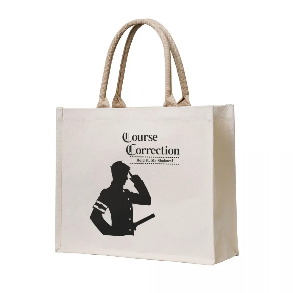 

The Great Ace Attorney Course Correction Black Silhouette Tote Bag Women's bags hand bags bags for women
