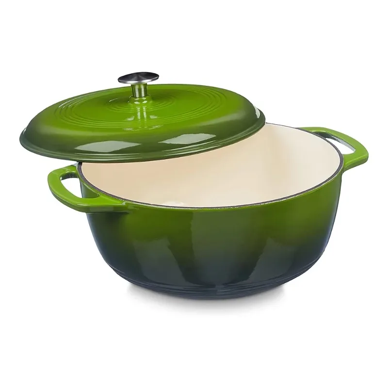 Non-stick enamel cast iron Dutch oven hot casserole carrier cookware set casserole with lid