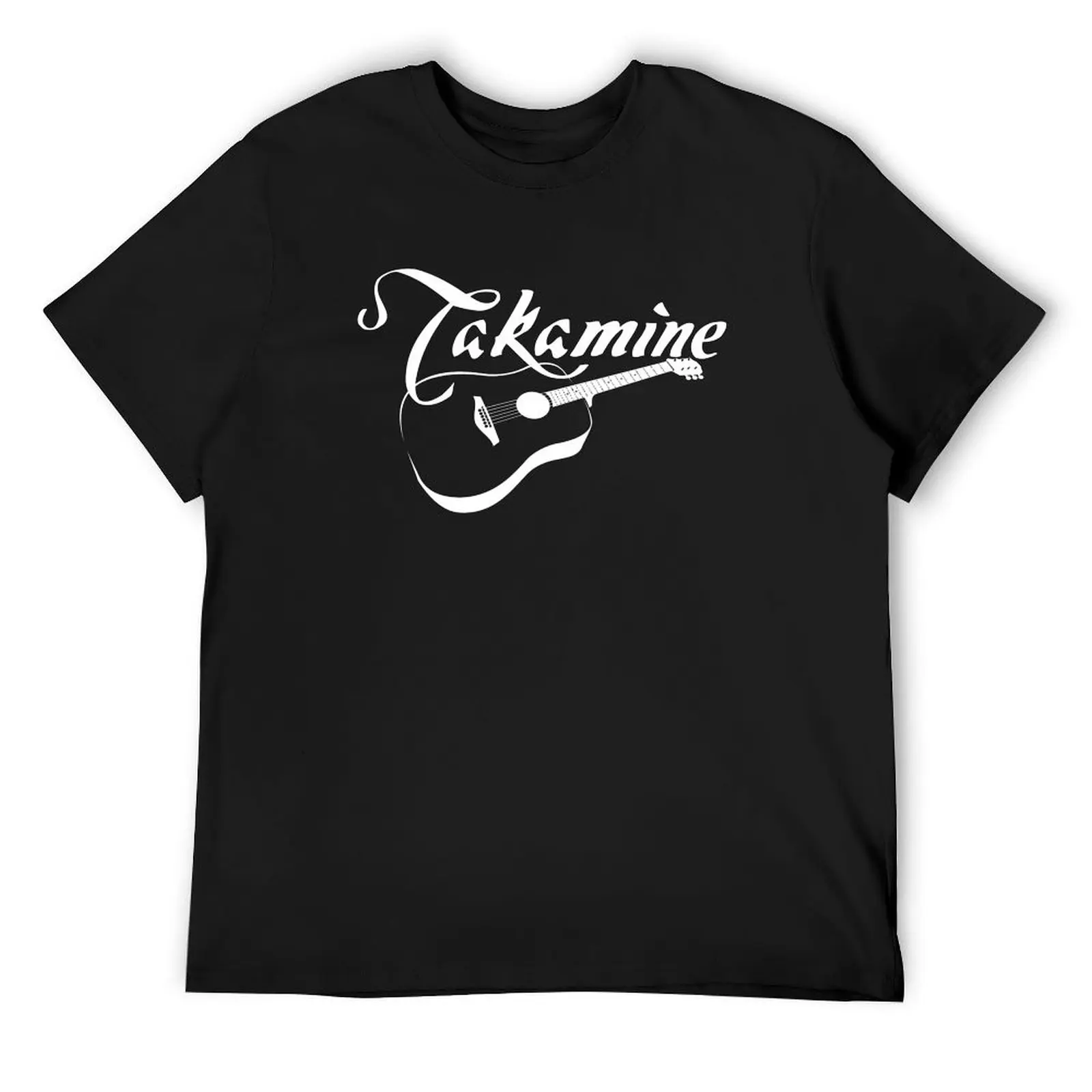 Takamine Guitars T-Shirt Blouse anime clothes t shirt men