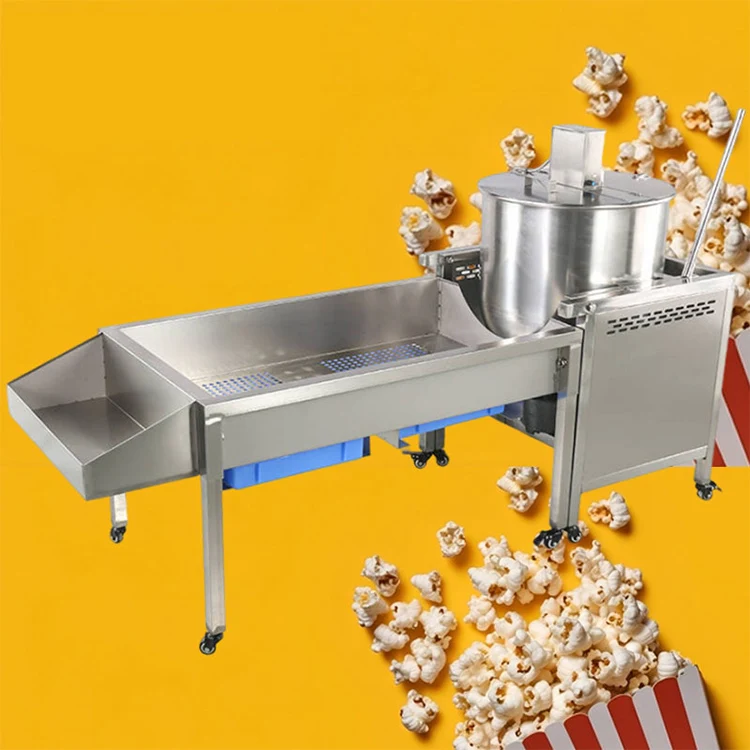 

Caramel Popcorn Making Maker Machine Kettle Corn Popcorn Machine for Sale Industrial Popcorn Maker Machine
