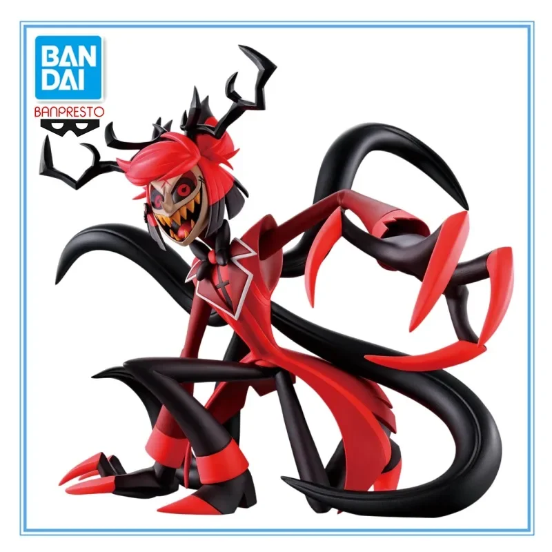 

Original Genuine BANDAI BANPRESTO Hazbin Hotel Alastor RADIO DEMON PVC 17cm Anime Character Model Collection Holiday Toys Gifts