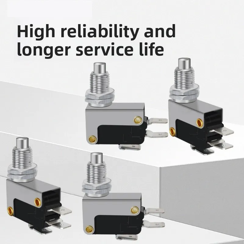 5pc V-16-1CQ Limit Micro Fretting Switch Plug Panel Type Point Action / Stroke Travel Switches M10 Mounting Size