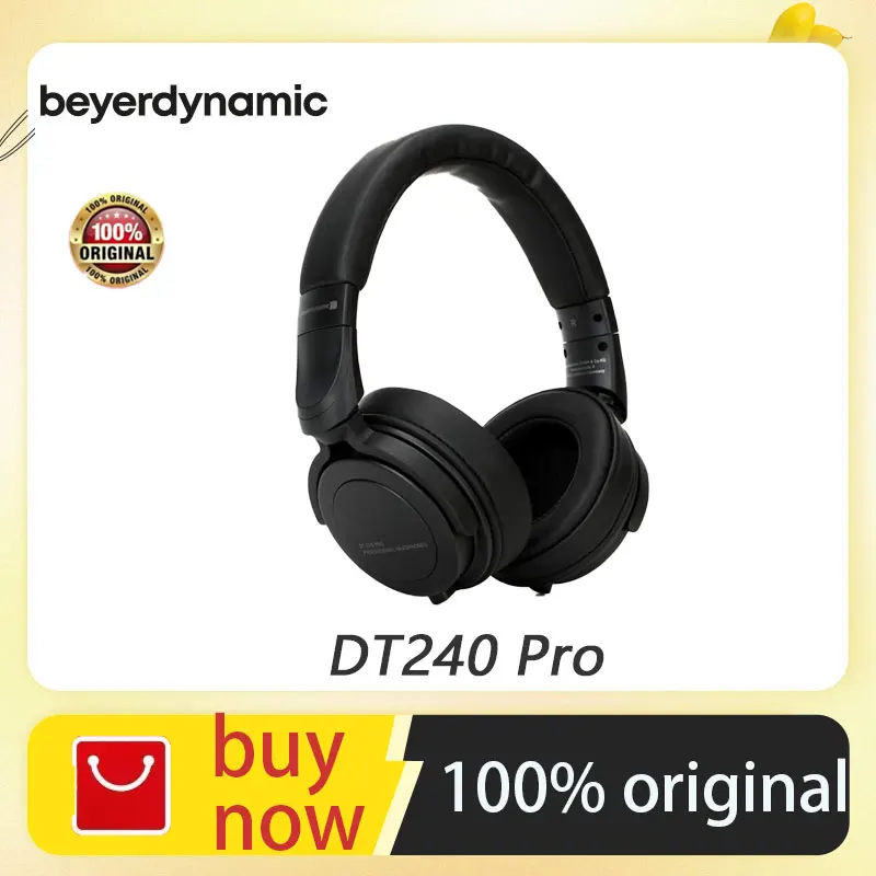 

Beyerdynamic DT 240 Pro headband portable monitor headphones standard HiFi sound quality high-end quality music grade headphones