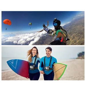 Alle Action Chamber Kit alle in einem, Kopfgurt, Brust, Baugruppe, einstellbar für GoPro -Telefon, OSMO, verstärkte Stabilität, Vielseitigkeit, 6pcs 8 Hauptverkaufsunterstützung Gopro Head - №1