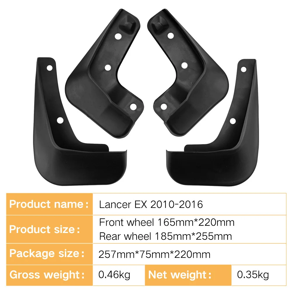 For Mitsubishi Wingshen regular version Lancer EX 2010-2016 fender tile auto parts car accessories 4runner accessories