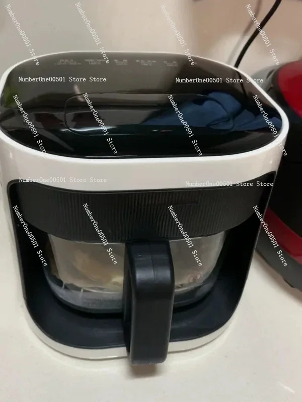 2026 New Air Fryer Oven Steamer 3 in 1 Smart No Flip Glass Basket Kitchen Appliance