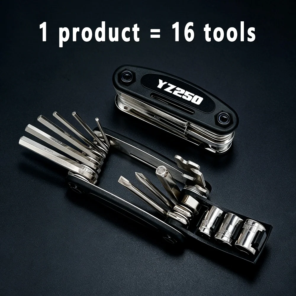 

For YAMAHA YZ 250 YZ250 YZ250F YZ250X Portable Socket Wrench Multi Repair Tool Set Kit Multifunction Screwdriver Motorcycle Bike