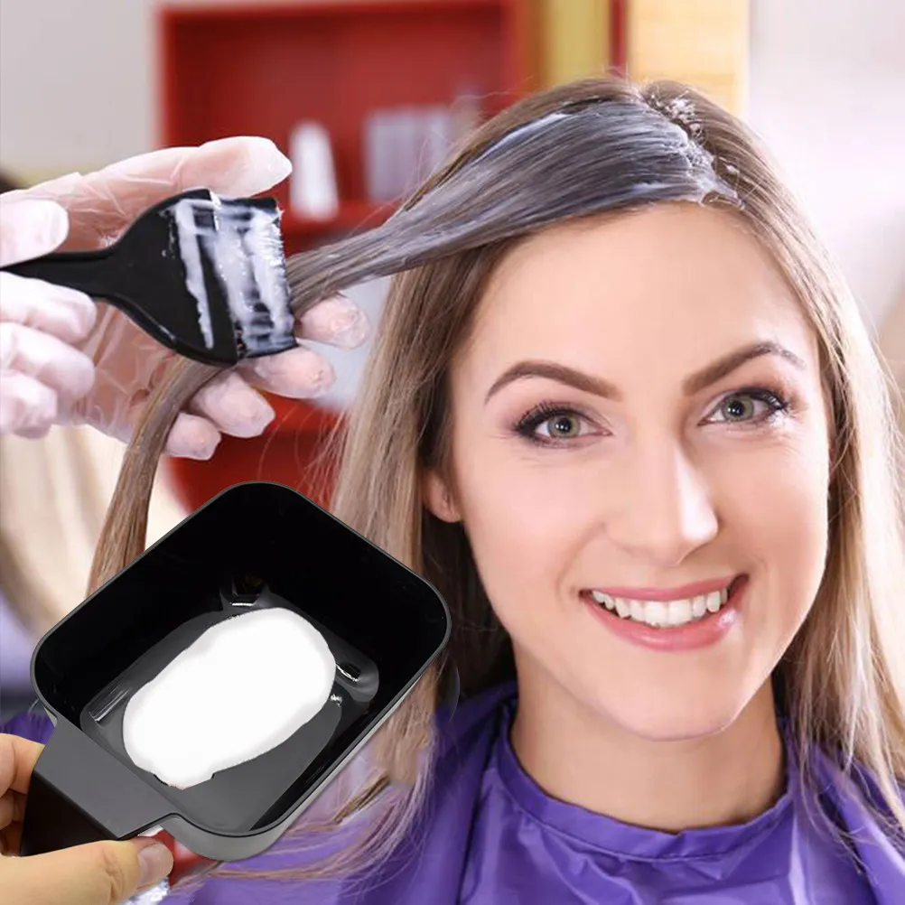 

2Pcs DIY Hair Dye Bowl Set Large Capacity for Smooth Color Mixing Ideal Hair Color Cream Bowl for Repeated Home Salon-Like