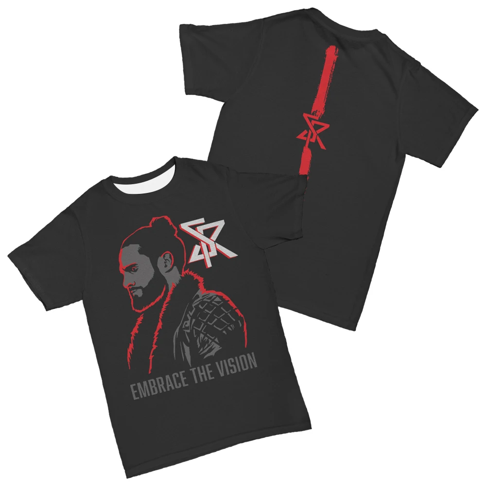 Men's Seth Rollins Embrace The Vision T-Shirt 3D Print Sports Quick Dry Short Sleeve Tops Daily Casual Plus Size T-Shirts 2026