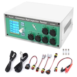 Upgrade CIT800 CIT868 4 Channels Diesel Common Rail Injector Tester  2PCS Piezo Injector Tester Injector Driver Injector Clean