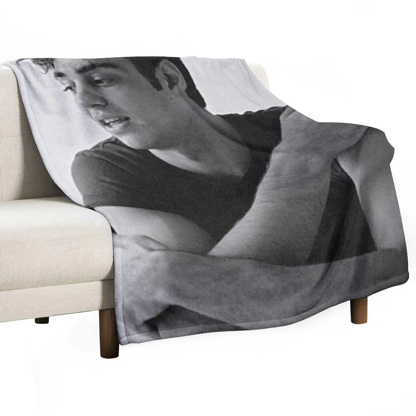 Noah Centineo B&W Throw Blanket Beautifuls Extra Large Throw Blankets