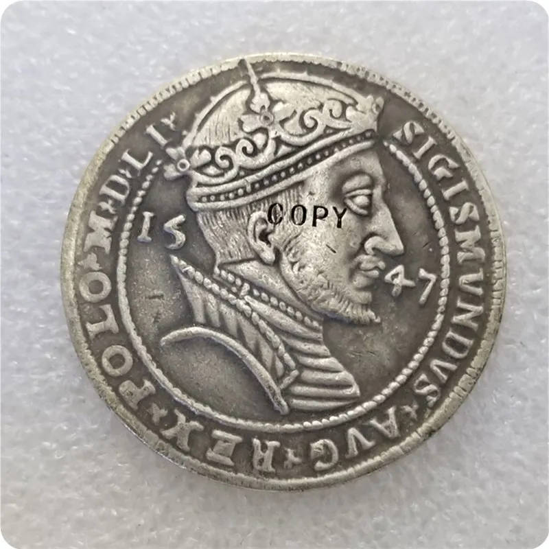 1547-Lithuania-thaler-Sigismund-Augustus COPY commemorative coins-replica coins medal coins collectibles