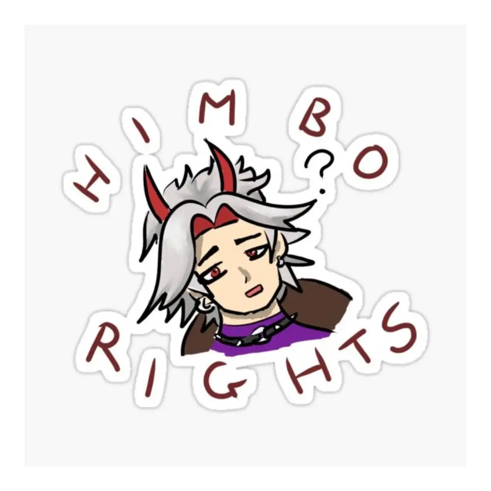 Arataki Itto Himbo Rights Sticker Helmet Flask Cup Laptop Car Vehicle Window Bumper Decal