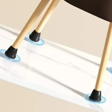 Silicone Chair Leg Anti-Slip Covers With Reinforced Iron Sheets For Furniture Feet Protection – Set Of 4 Furniture Accessories