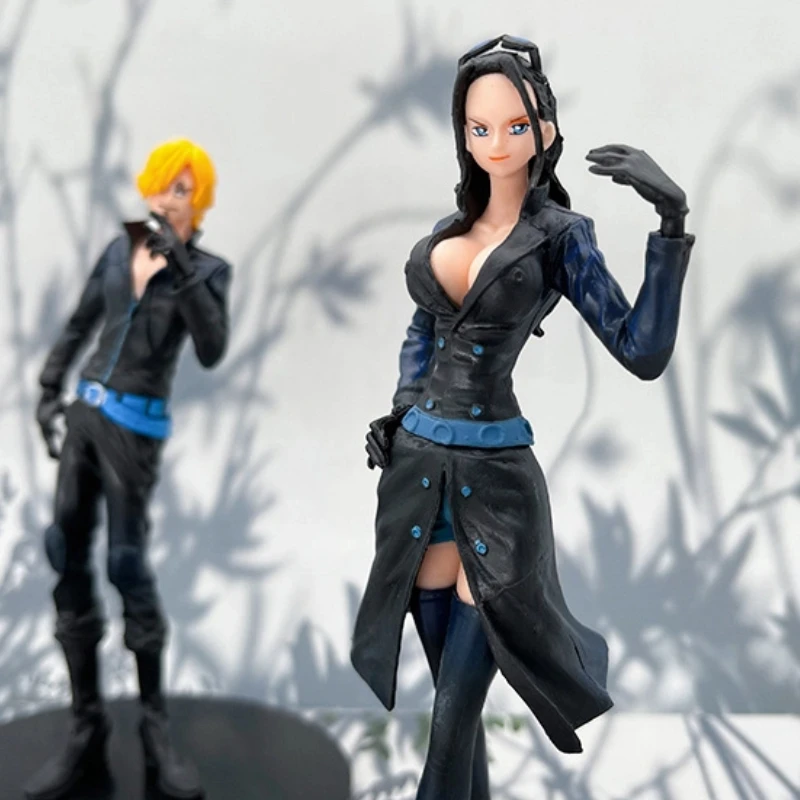 One Piece 9 Black Theater Straw City Of Gold Hat Regiment Anime Figure Model Statue Collection Desktop Decoration Ornament Toys