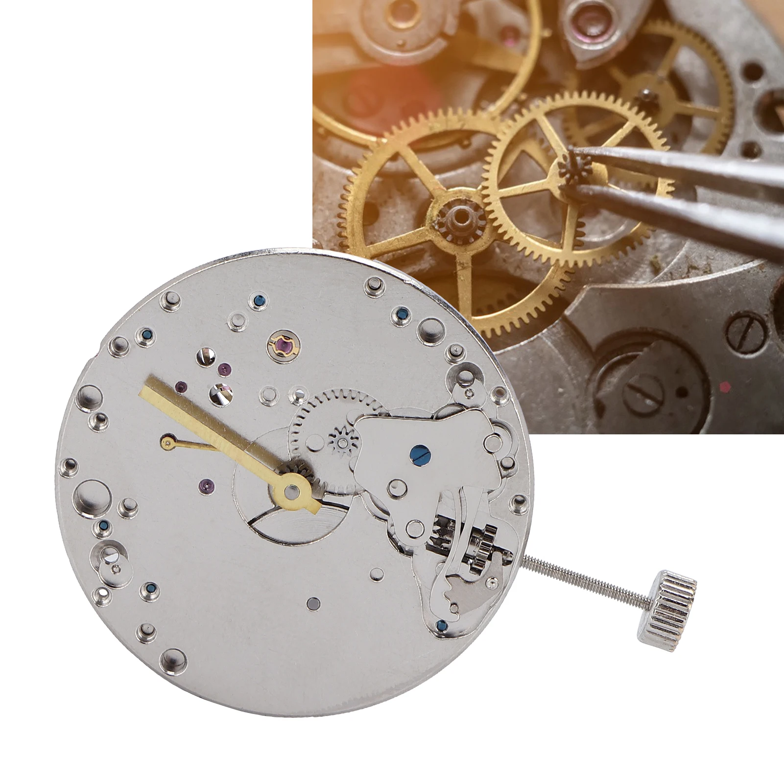 Replacement Watch Movement ST3600 Movement Mechanical Watch Repairing Maintenance Replacement Accessory Watch Repairing Movement