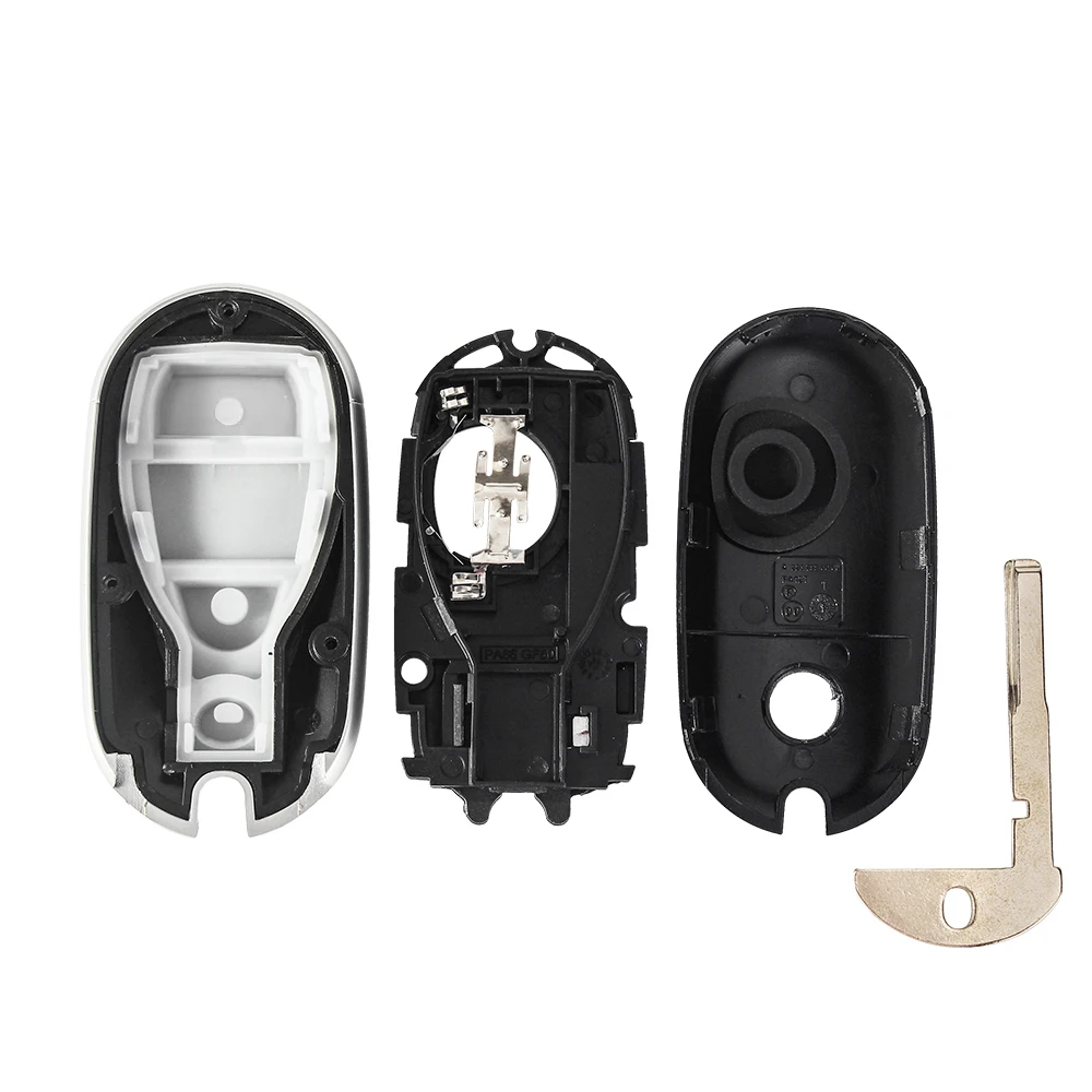 KEYYOU 1 Uds modificado para Mercedes Benz Clase S actualización remota carcasa de llave de coche inteligente para BMW Mercedes Benz BGA 2000 + año