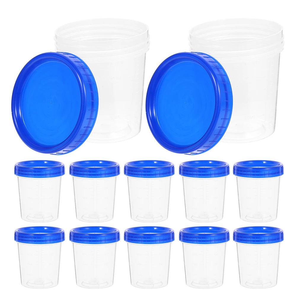

16 Pcs Measuring Cup Graduated with Markings Spout Mixing Cups Pp Epoxy Liquid
