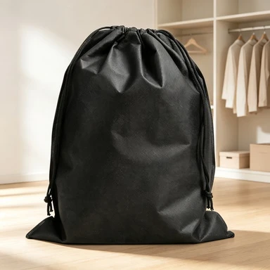 5PCS Shoes Packaging Bags Non‑woven Drawstring Storage Bag Travel Pouch Convenient Drawstring for Easy Tightening Waterproof