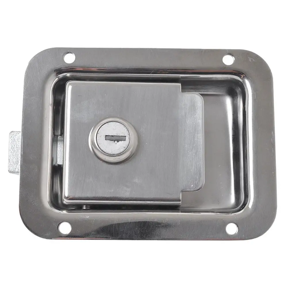 

Tool Box Lock PaddleLatch for UTV Trailer RV Stainless Steel Replacement Handle Secure Toolbox Latch Locks with Keys