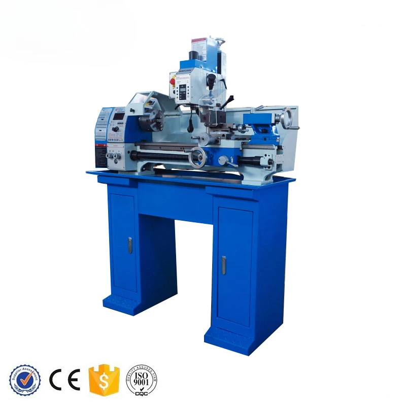 small metal bench lathe jyp250v  drilling and milling machine manual lathe combo machine 3 in 1 function for sales