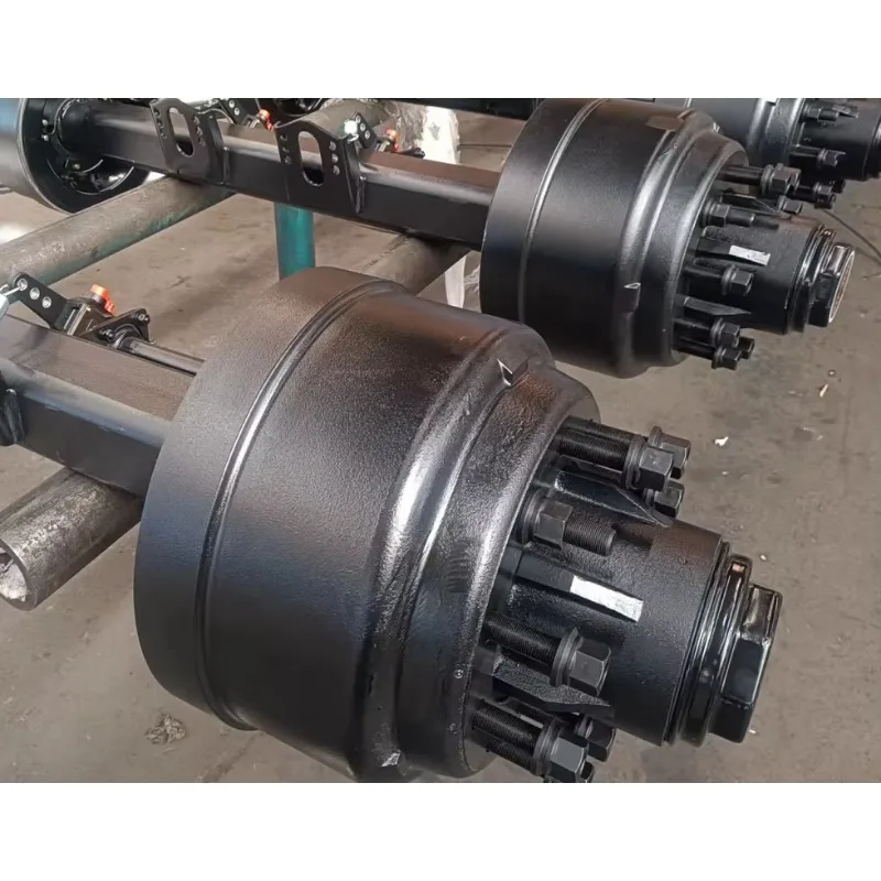 

Heavy Duty Trailer Leaf Spring Double Tyre 13t Axles