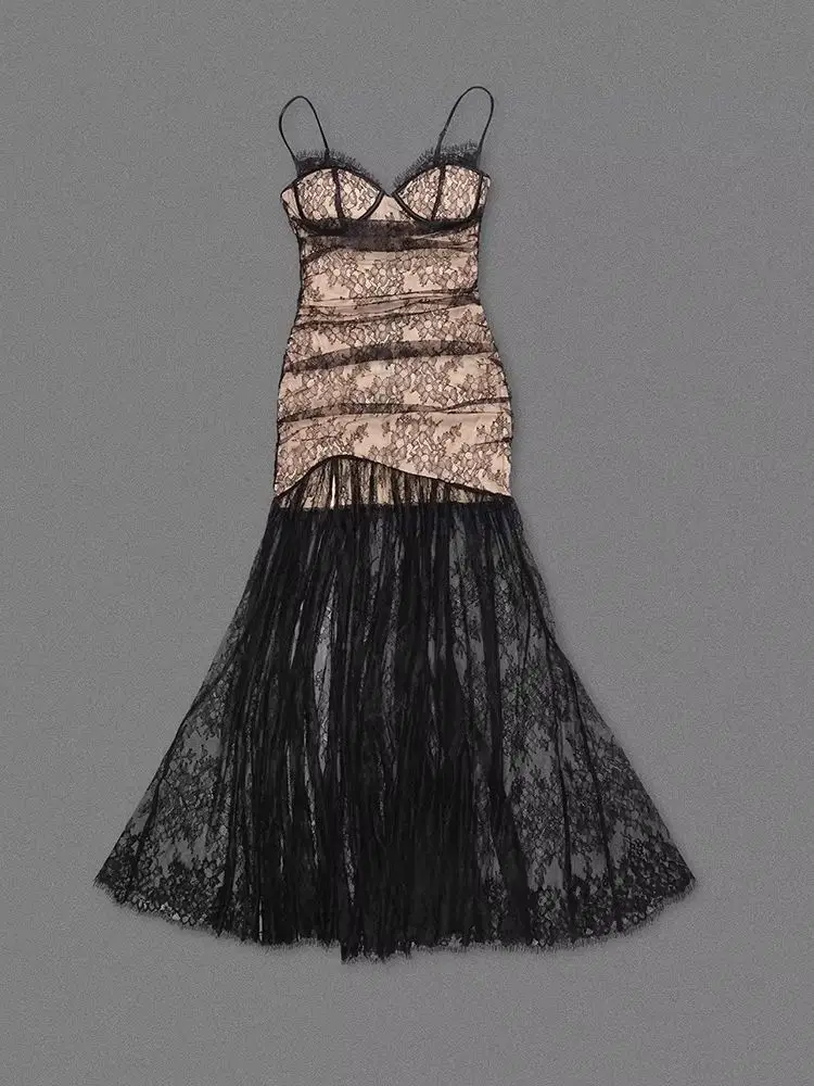

Sexy Strapless Evening Dresses Birthday Dress for Women Luxury 2025 Summer New Y2k Clothes Fashion Prom Gowns Elegant Outfits