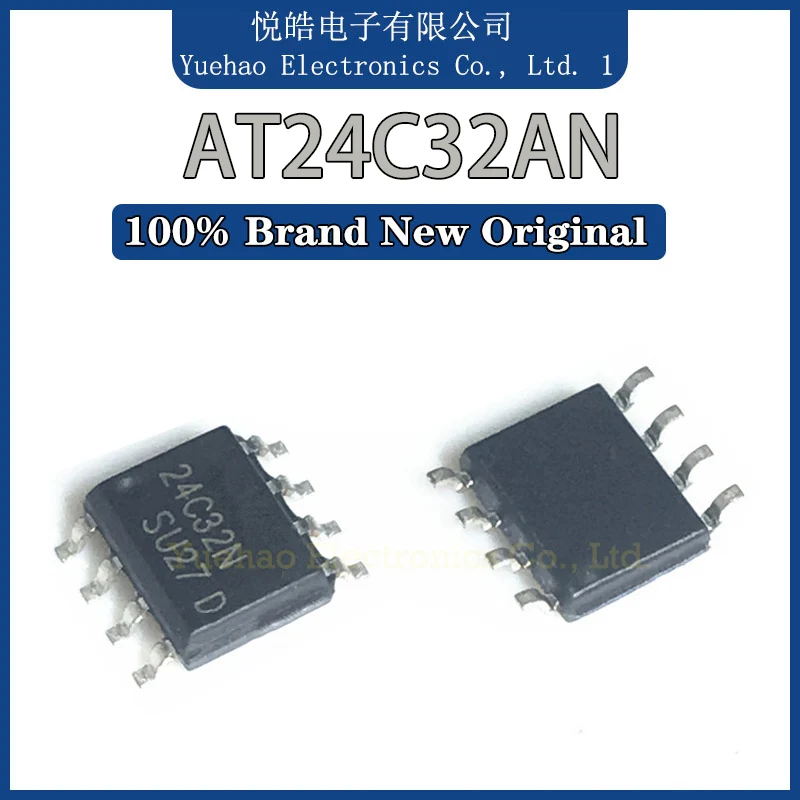 10PCS/LOT New Original AT24C32AN AT24C32 AT24C 24C32AN IC MCU FLASH SOP-8 Chip