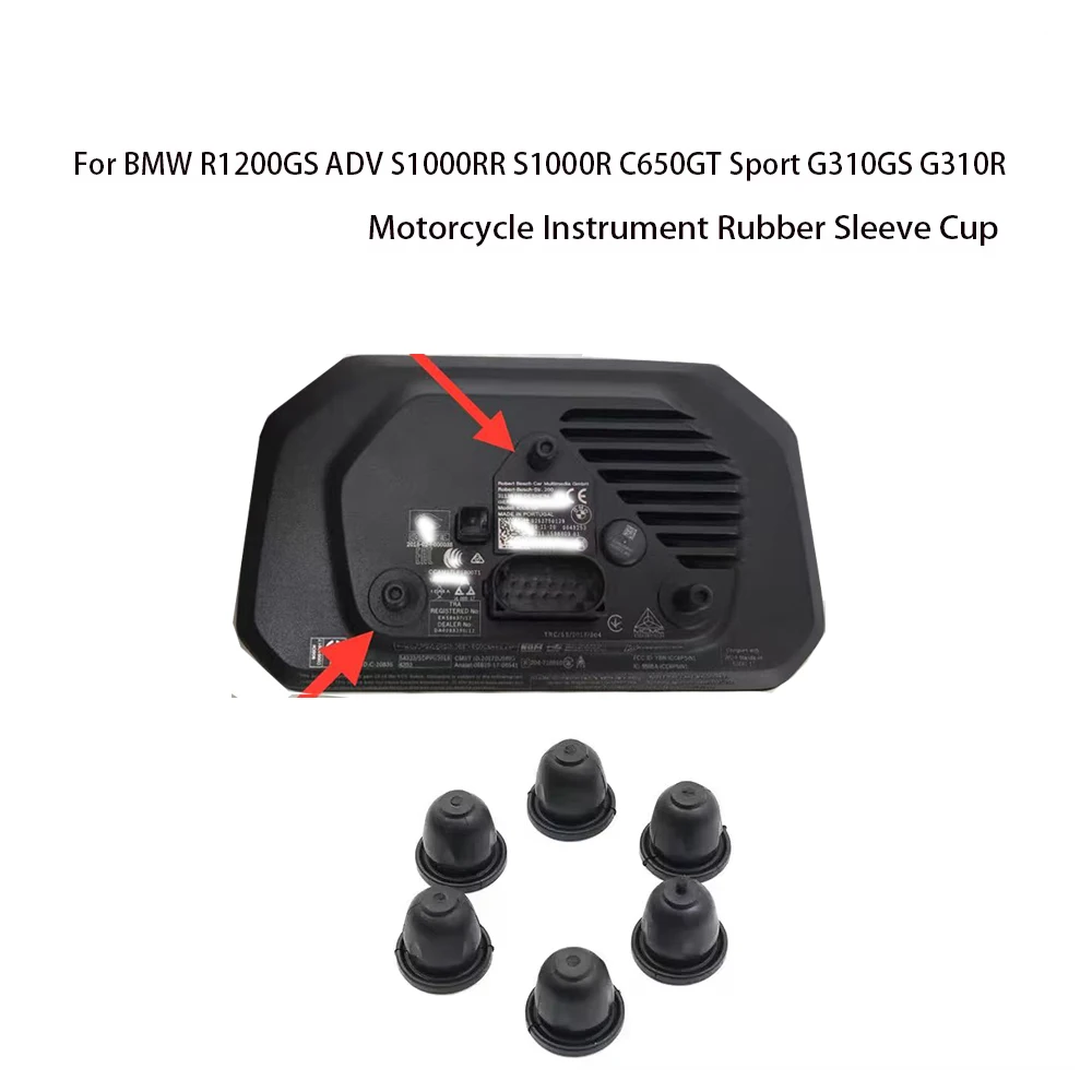 

For BMW R1200GS ADV S1000RR S1000R C650GT G310GS G310R R1250GS Motorcycle Accessories Instrument Rubber Sleeve Cup Round Cap