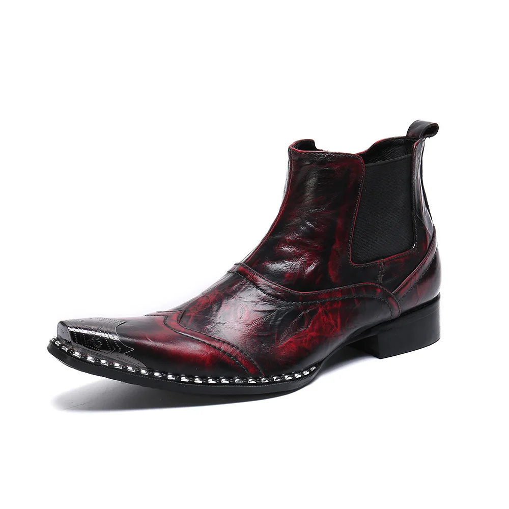 

Классические ботинки челси, мужские и женские одинаковые трендовые модные короткие ботинки с одной педалью, кожаные ботинки