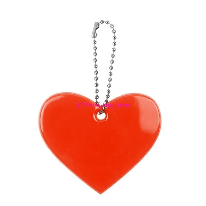 A9LB Safety Reflector Wiselant Blak Blak Heart Child Reflective Child Reflective 5x