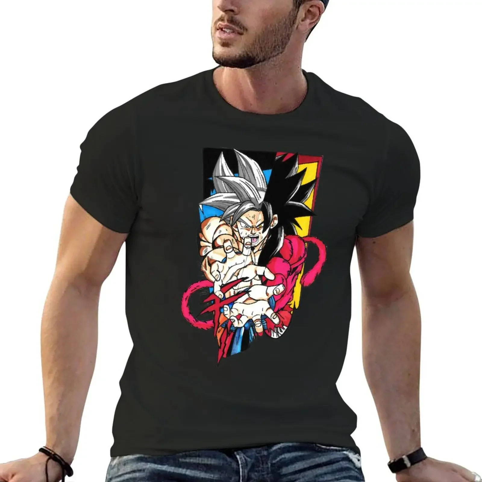 

Migatte no ssj4 T-Shirt customs boys whites vintage t shirt men