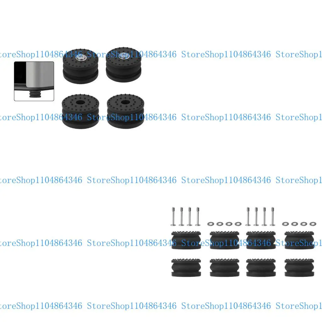 

5ASD Vibration Dampling Silicone Pads для -принтера Устабильность амортизационная поглощение Anti Slip Base Design