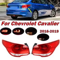 Car Accessories Rear Tail Light Warning Reversing Brake For Chevrolet Cavalier 2016 2017 2018 2019 Auto Parts Taillight Assembly