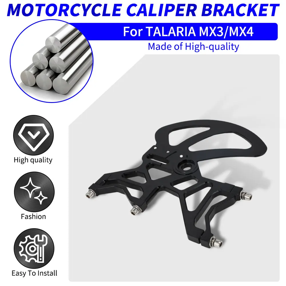 Rear Disc Brake Protection Motorcycle Accessories CNC Rear Brake Disc Caliper Guard Double Calipers For TALARIA MX3 TALARIA MX4