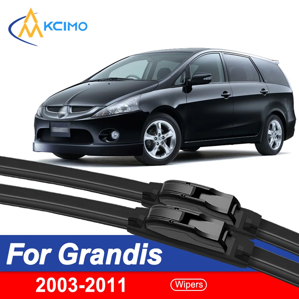 

Front Windshield Wiper Blade For Mitsubishi Grandis 2003-2011 Car Wiper Blade 2PCS Auto Accessories 2004 2005 2006 2007 2008