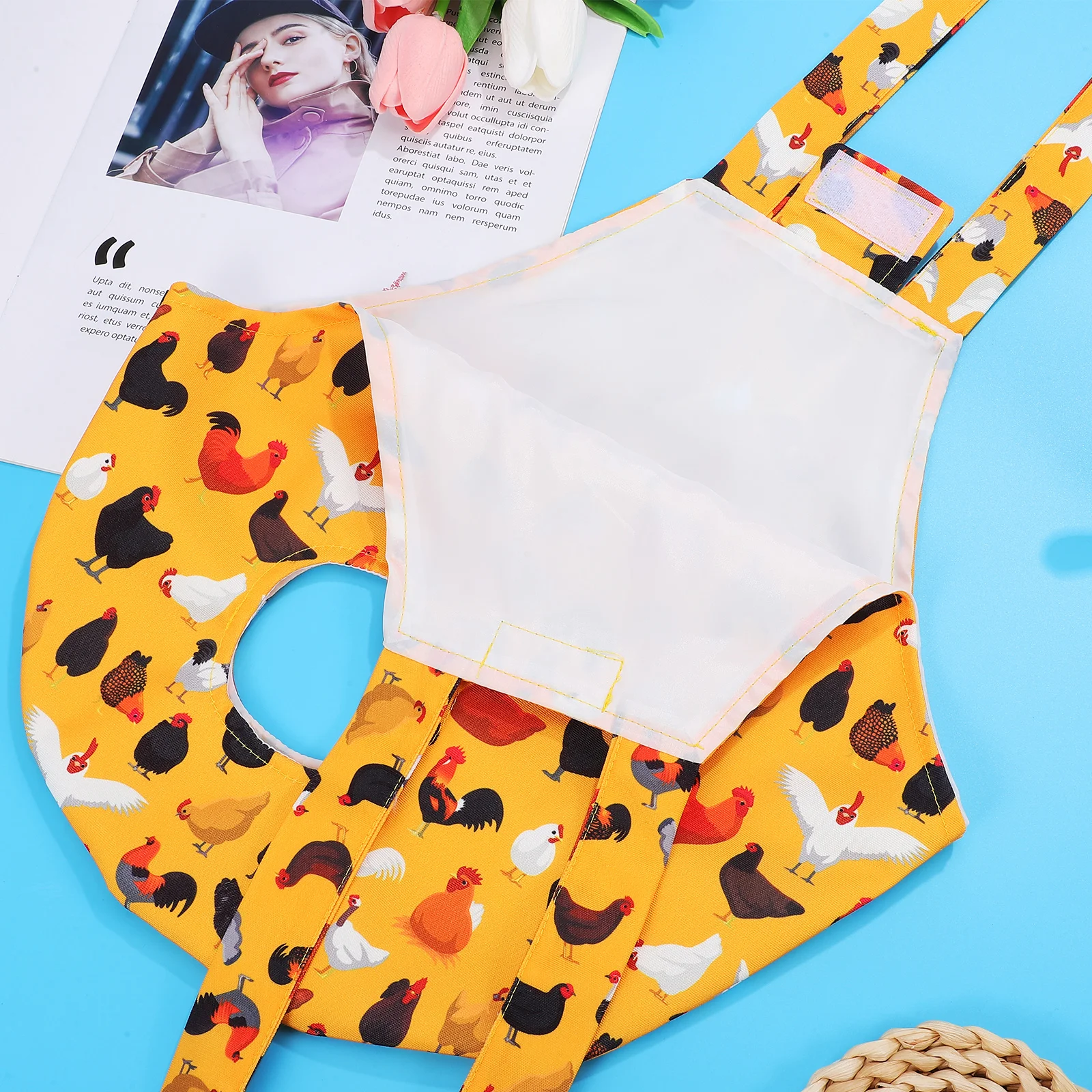 

2Pcs Pet Chicken Accessories Durable Canvas Carrier Bag with Feet Space for Chickens Chicken Holder Bag Pet Carrier Bags