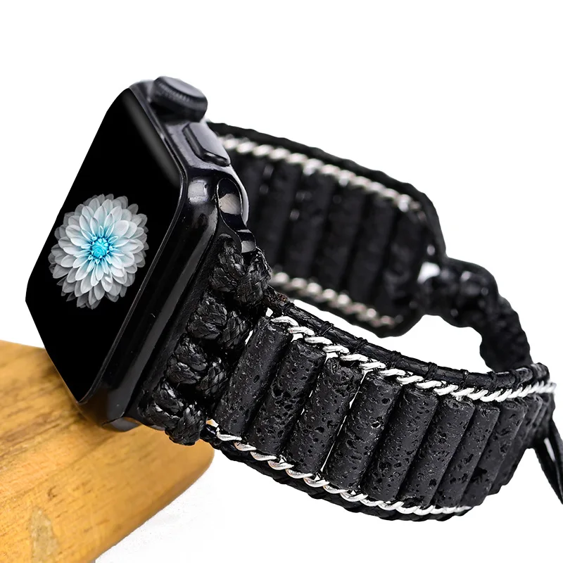 Bohemian Strap for apple watch band ultra 2 49mm 44mm 40mm 41mm 45mm Braided jewelry bracelet for iwatch series 9 8 7 6 5 4 3 Se