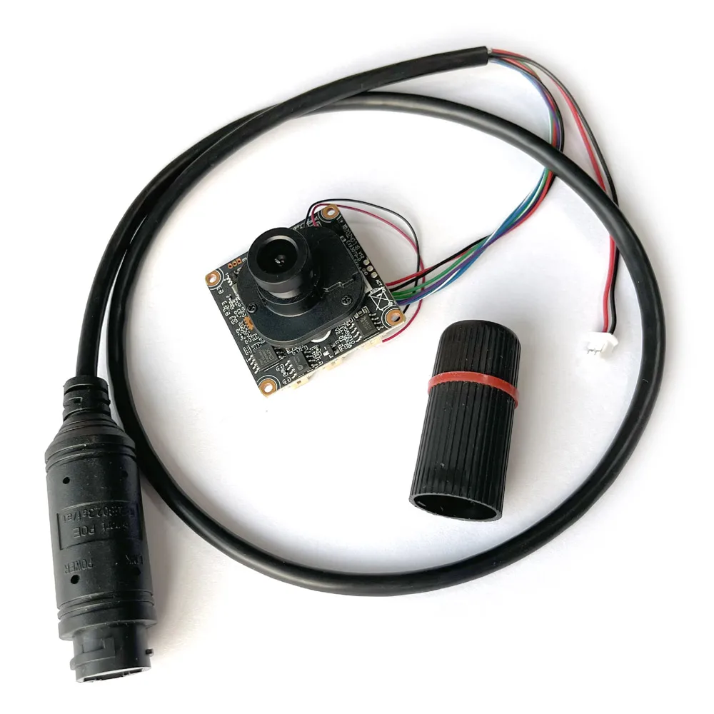 POE cable + IP Camera module 8mp 5mp 4mp 3mp Audio Mic CCTV Network board Security IPC XMEye H.265