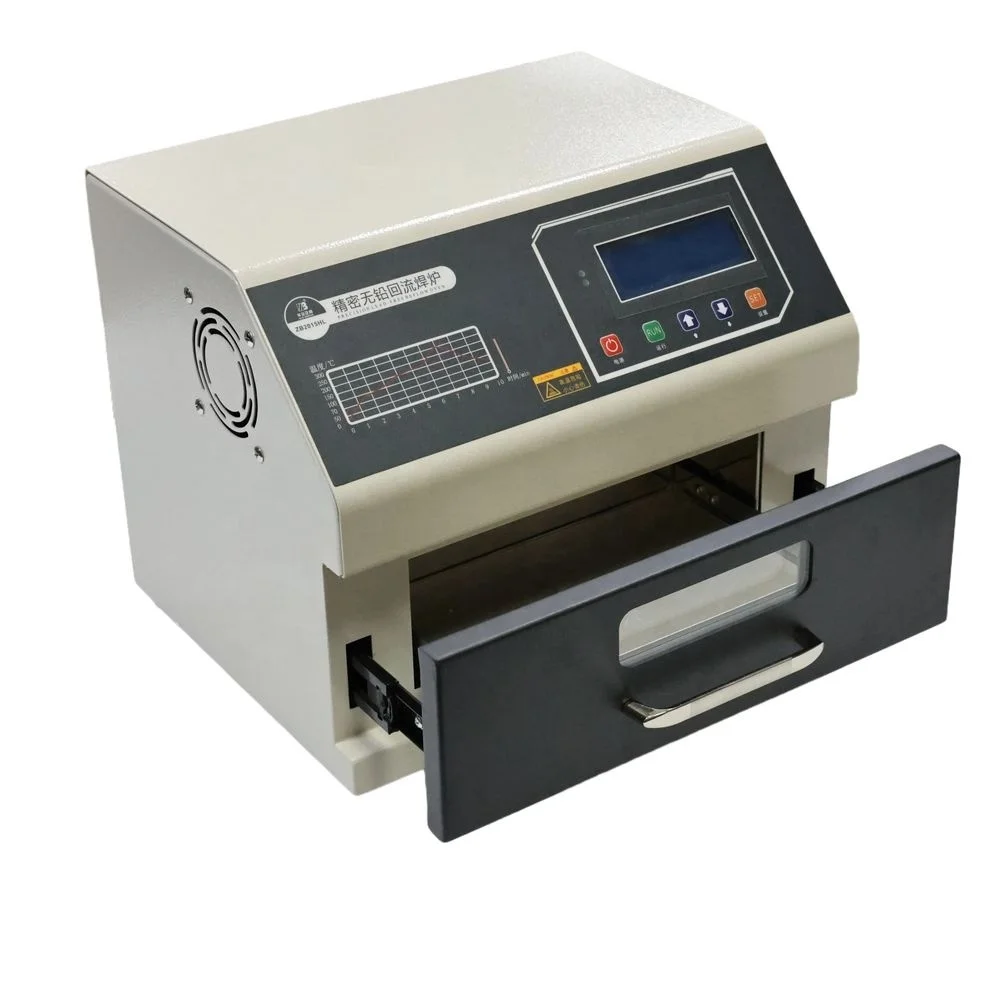

Gold Seller ZB2015HL Precision Lead-Free Reflow Oven - 3D Hot Air Circulation Nichrome Heating Tube Exhaust Hose Included