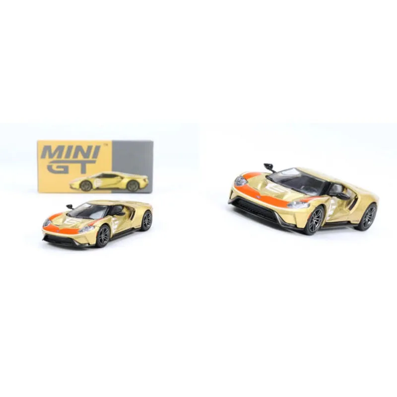 

Литой под давлением масштаб 1:64 GT Holman Moody Heritage 5, имитация сплава, модель автомобиля, статический дисплей, коллекционное сувенирное украшение ﻿