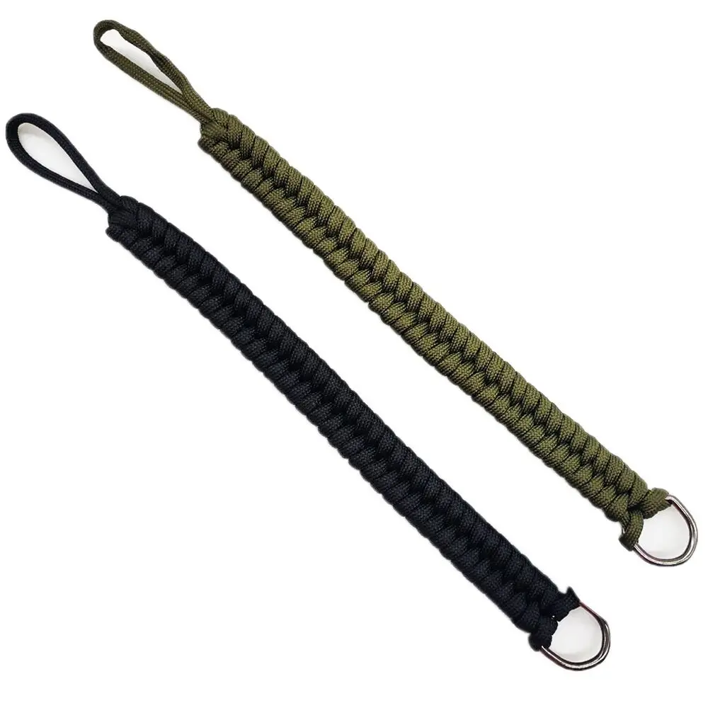Nylon Umbrella Rope Camera Wristband Handmade Woven Secure Connector Hand Strap for Canon Nikon Sony Fuji Leica Olympus