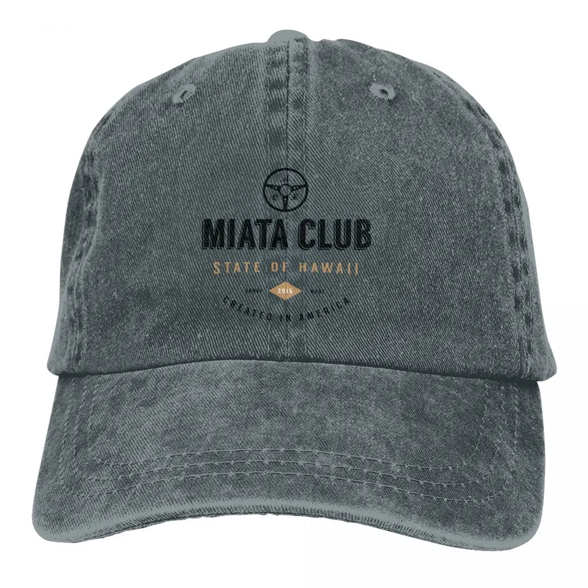 Miata Club Of Hawaii State Of Hawaii Baseball Cap Men Hats Women Visor Protection Snapback Caps